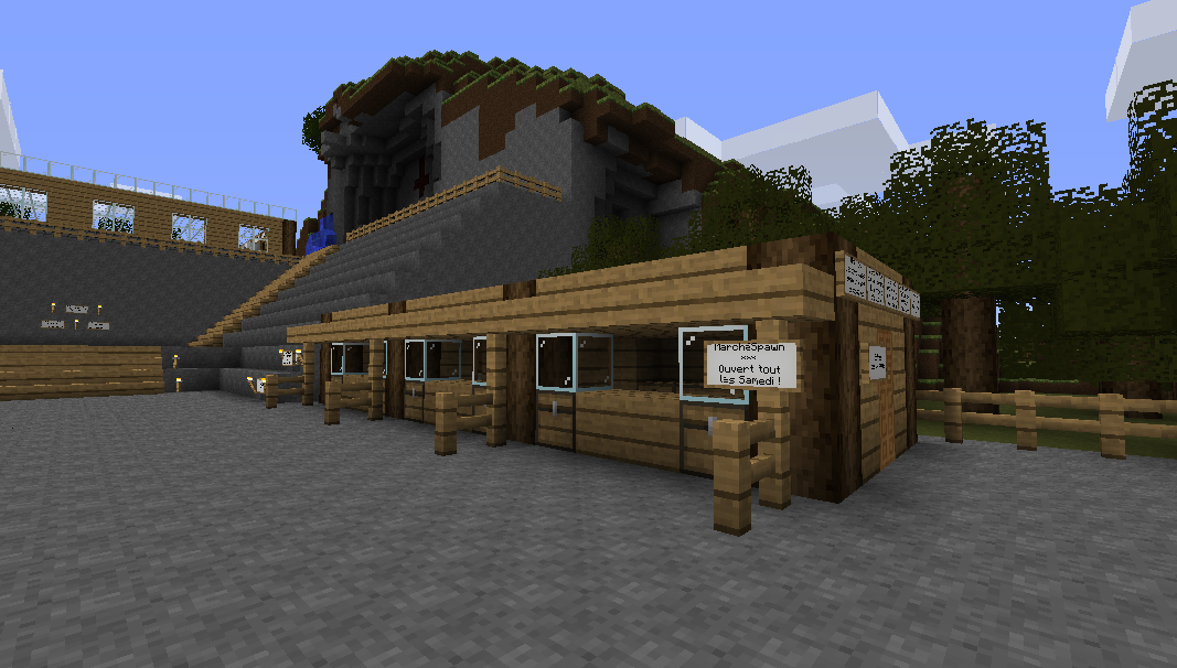 Le marché du spawn