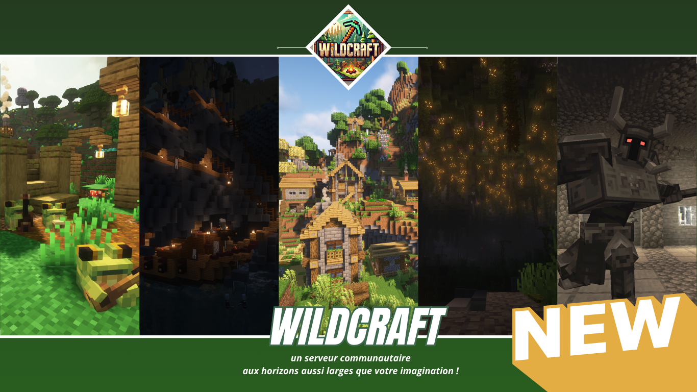 Lancement Officiel du serveur moddé: WildCraft